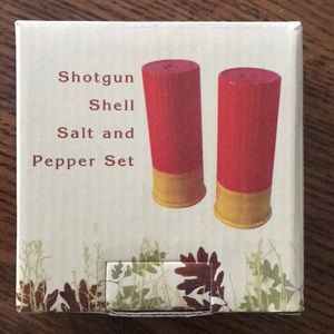 Shotgun Shell Salt and Pepper Shakers